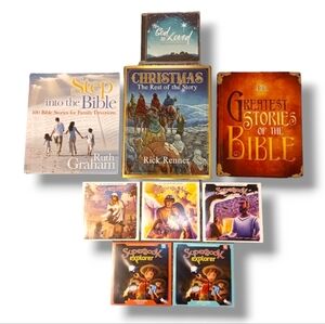 Faith and Inspirational Book and DVD Lot